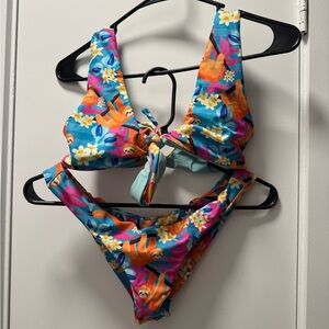 3 MEDIUM MOANA BIKINIS TOGETHER AS PACKAGE DEAL